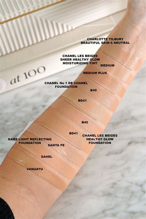 chanel sublimage foundation shades